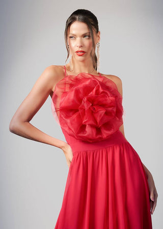Dress Party Rosa - Cranberry 289004VM19