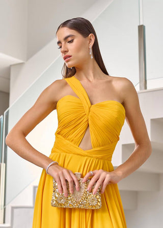 Dress Party Berenice - Yellow 281028P11.