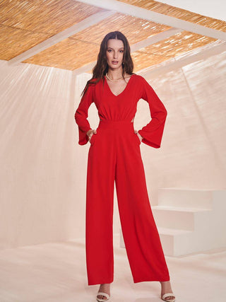Jumpsuit Maria Luiza - Vermelho 267014VM01..
