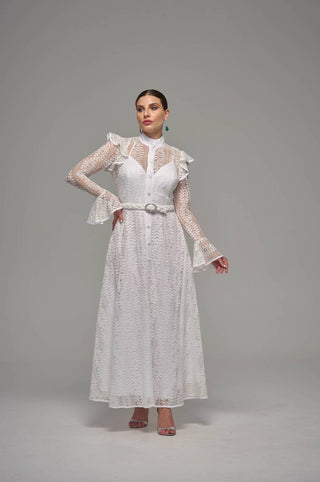 Vestido Ariana - Off White 281166BR03 OFF..