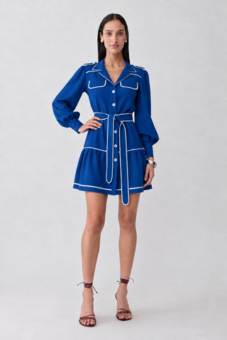 Vestido Alfaiataria Chemisie - Marinho 221415MAZ04..