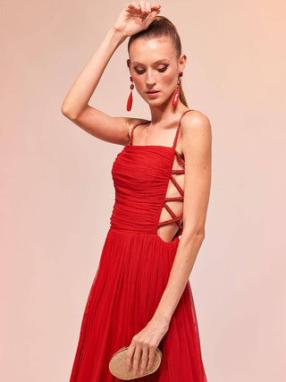 Dress Party Ana Clara - Vermelho 288026VM01..