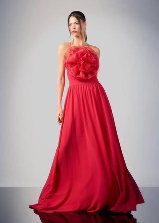Dress Party Rosa - Cranberry 289004VM19