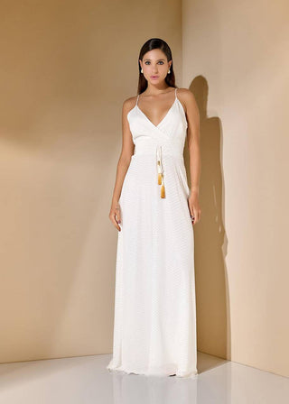 Dress Ibiza - Off White 231229BR03 OFF..
