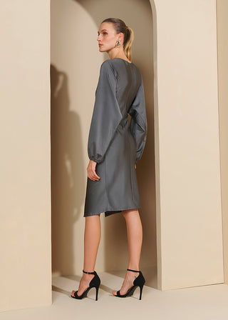 Dress Crystal Night - Cinza Chumbo 2713051043