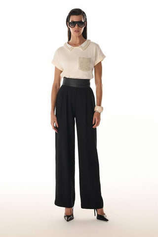 Calça Alfaiataria - Preto 441503PR01...