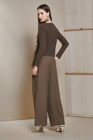 Blusa Charme De Évora - Marron 211352MA09