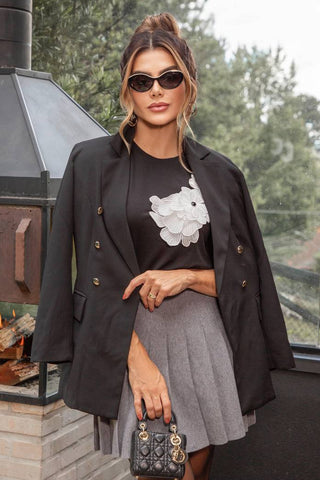 Blazer Bristol Grace - Preto 211313PR01...