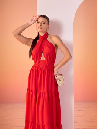 Dress Party Ana Maria - Vermelho 288004VM01..