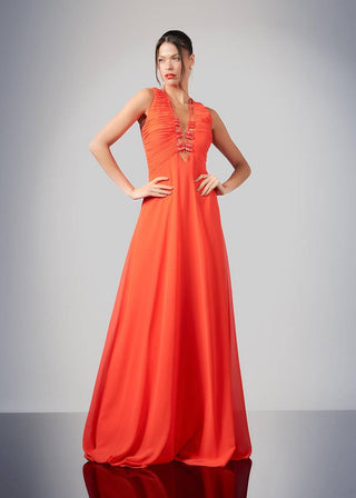 Dress Party Marieta - Orange 288031LA09