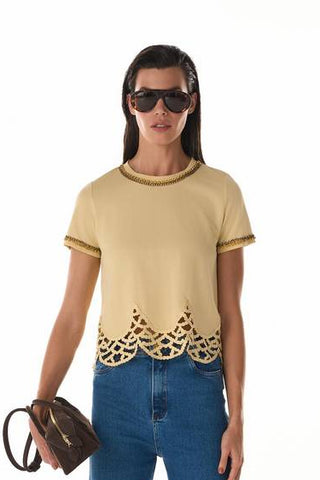 T-shirt - Amarelo 411515AM01.