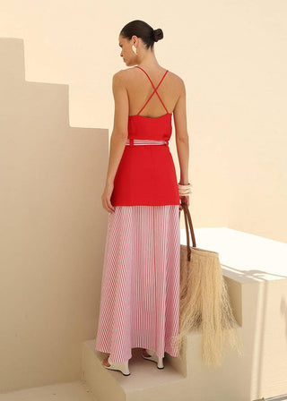 Conjunto Riviera Francesa - Vermelho 251426VM01..