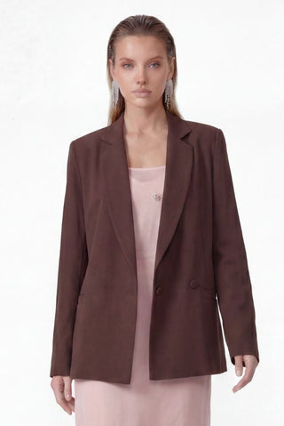 Blazer Alfaiataria - Marron 401530MA09