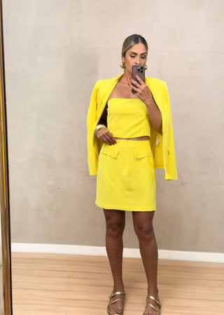 Conjunto Katharina - Amarelo 258023AM01.