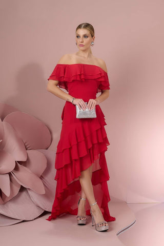 DRESS CASCADE DE ROSES