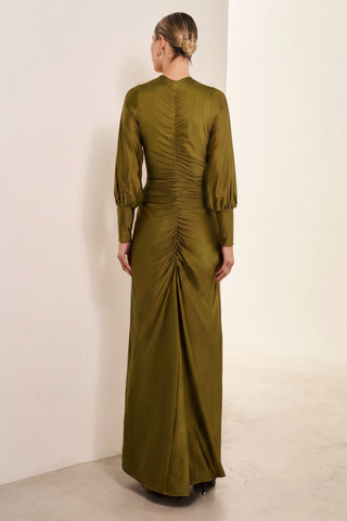 Vestido Classico Em Jersey - Oliva 281564VD04.